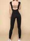 ZASUWA Female Hollow Out Bow-knot Jumpsuit