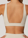 ZASUWA Female Backless V Collar Sports Bras