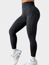 ZASUWA Female Leopard Print High-rise Leggings