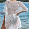 ZASUWA Female Sexy Fishnet Swimwear Without Bikini Set Cover-up Dress