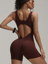ZASUWA Female Backless Zipper Romper