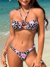ZASUWA Female Sexy Leopard Print Bikini Set