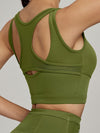 ZASUWA Female Sheer Mesh Cutout Tank