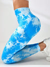 ZASUWA Female Hot Tie-dye Fishnet Hot Booty Leggings