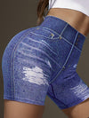 ZASUWA Female Sexy Denim Pocket Shorts