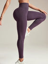 ZASUWA Female Unique Ribbed High-rise Leggings
