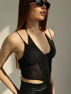 ZASUWA Female Mesh Corset Tank