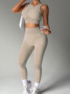 ZASUWA Female Denim Seamless Tracksuit