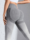 ZASUWA Female Seamless Ombre Booty Leggings