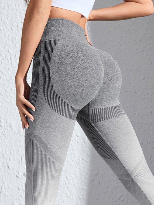 ZASUWA Female Seamless Ombre Booty Leggings