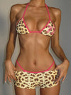ZASUWA Female Sexy Leopard Print 2-Pieces Bikini Set