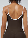 ZASUWA Female Stripes Backless Seamless Tank