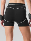 ZASUWA Female Contrast Color Push-lift Shorts