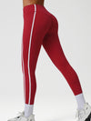 ZASUWA Female Contrast Color Stripes Leggings