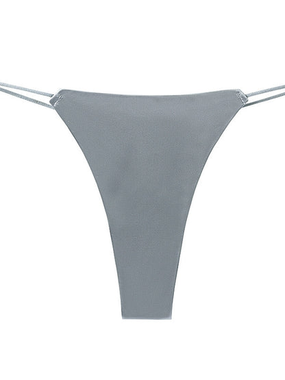 Femal Sexy Silk T-back Panties