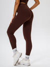 ZASUWA Female Scrunch Bum High-waisted Leggings
