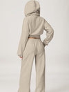 ZASUWA Female Pocket Casual  With Hat Tracksuit