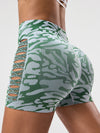 ZASUWA Female Camouflage Hollow Out Hot Booty Shorts