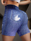 ZASUWA Female Sexy Denim Pocket Shorts