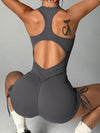 ZASUWA Female Hollow Out Scrunch Bum Romper