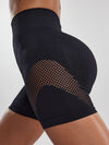 ZASUWA Female Seamless Fishnet Shorts