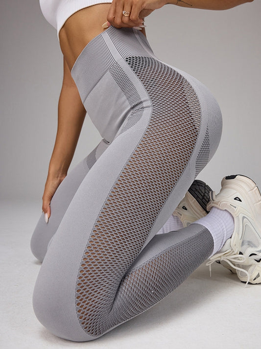 ZASUWA Female Seamless Fishnet Hot Booty Leggings