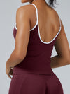 ZASUWA Female Stripes Backless Seamless Tank