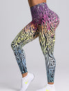 ZASUWA Female Leopard Print Seamless Leggings