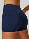 ZASUWA Female V shape-waist Pocket Shorts