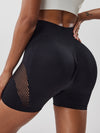 ZASUWA Female Seamless Fishnet Shorts