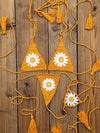 ZASUWA Female Sexy Flower Hand-knitted Bikini Set