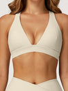 ZASUWA Female V Collar Cross Back Sports Bras