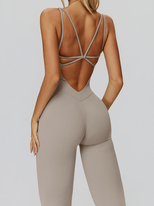 ZASUWA Female Cross Back Jumpsuit