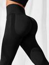 ZASUWA Female Hip-lift Seamless High-waisted Elastic tight Leggings