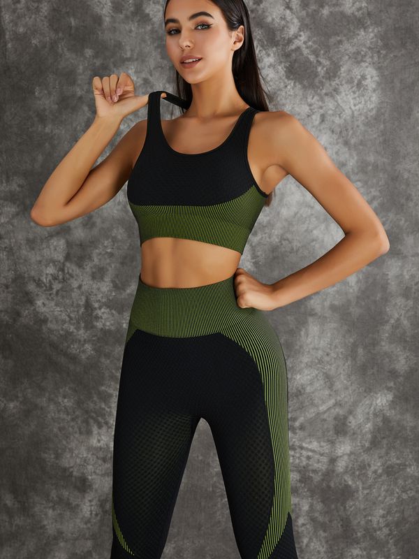 3 Pieces Long Sleeve Zippers Fitness Suits X Carmen⭐