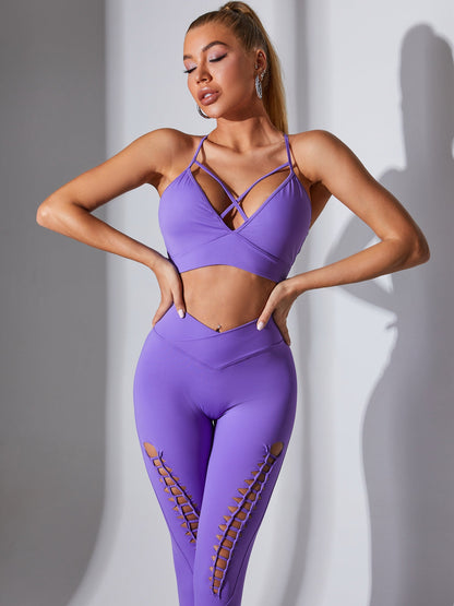 Ultimate Cutout Lace-up Leggings