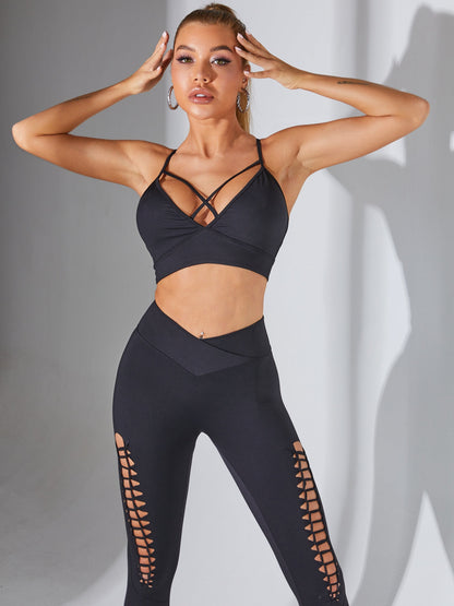 Ultimate Cutout Lace-up Leggings
