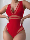 ZASUWA Female Sheer Mesh One Piece