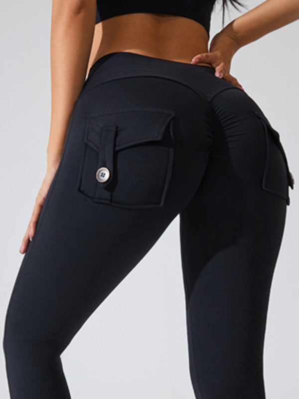 Pocket Scrunch Bum Cargo Leggings