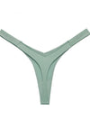 ZASUWA Female Sparkling Diamond Ice-silk Sports Panties