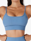 ZASUWA Female Ribbed Adjustble Strape Sports Bras