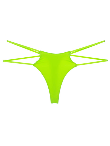 Unique Double Girdle Leopard Sports Panties