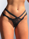 ZASUWA Female Hollow Out Lace Flounce Panties