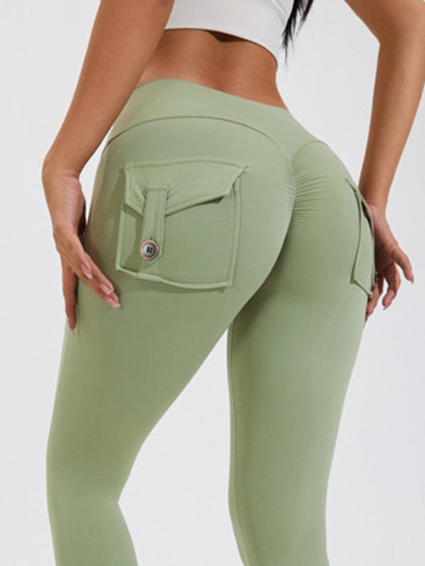 Pocket Scrunch Bum Cargo Leggings