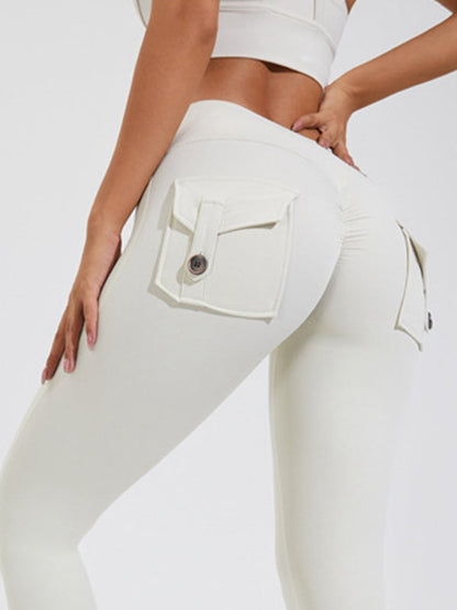 Pocket Scrunch Bum Cargo Leggings